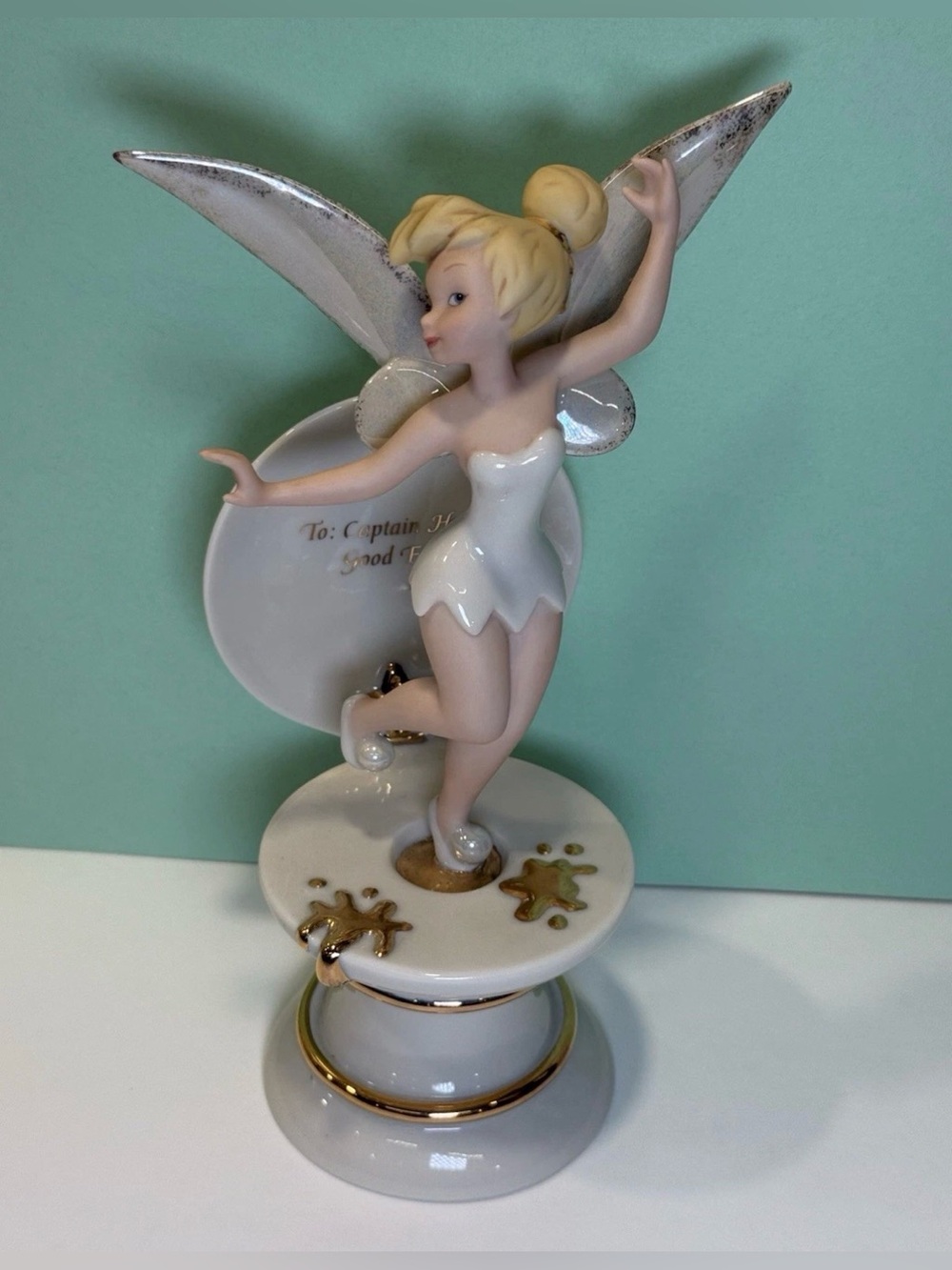 Vintage Lenox Disney Showcase Collection
Tinker Bell On Captain Hook's Inkwell